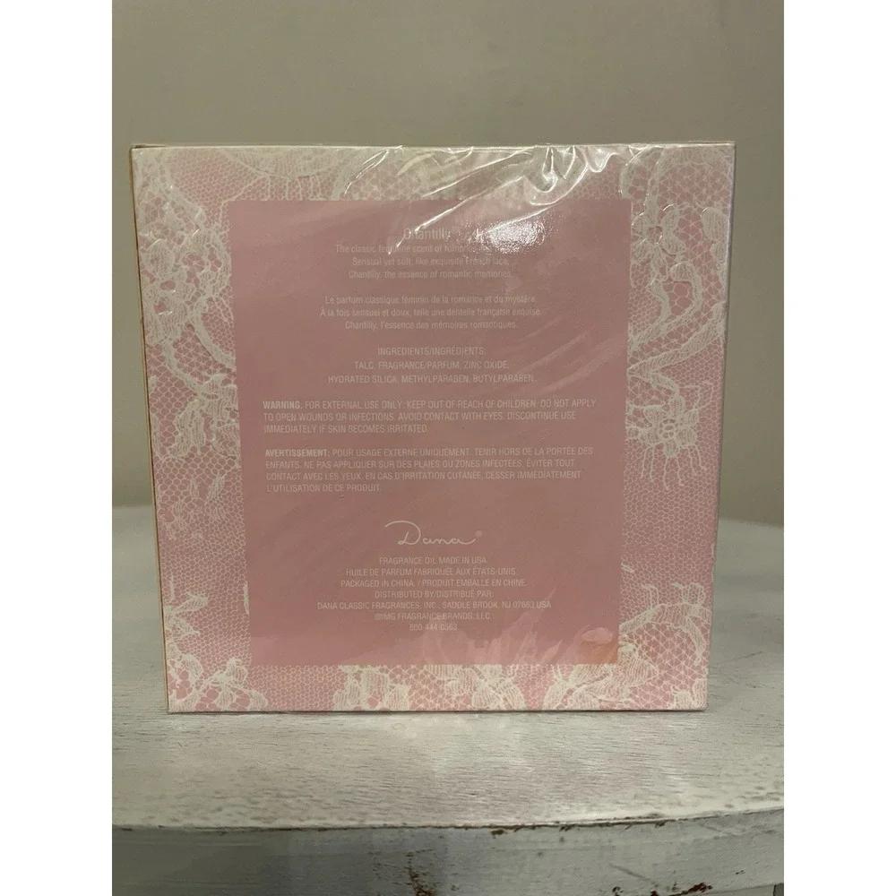 New CHANTILLY‎ Dusting Powder By Dana 5 Oz Unopened-Sealed!